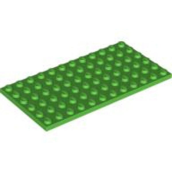 LEGO Plaat 6x12 HELDERGROEN
