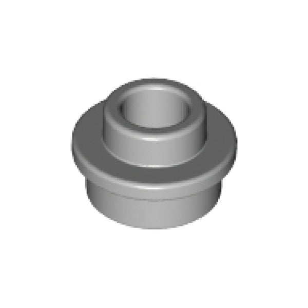 LEGO Plaat Rond 1x1 Open Nop LICHTGRIJS (100 stuks)