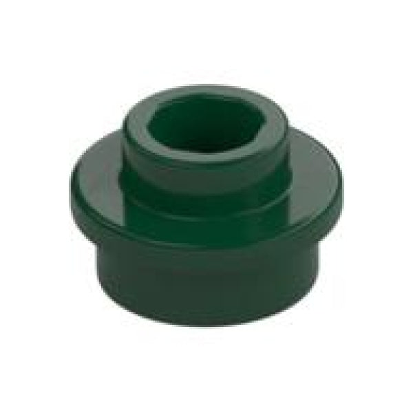 LEGO Plaat Rond 1x1 Open Nop DONKERGROEN (100 stuks)