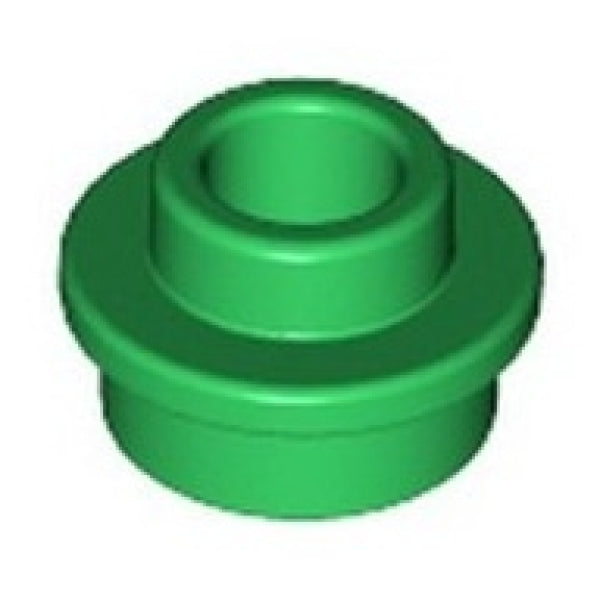 LEGO Plaat Rond 1x1 Open Nop GROEN (100 stuks)