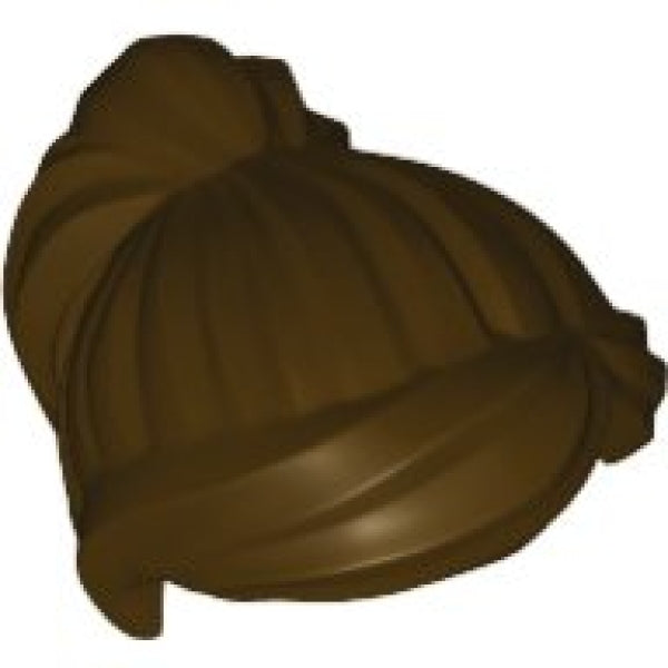 LEGO Pruik Vrouw Paardenstaart DONKERBRUIN (10 stuks)