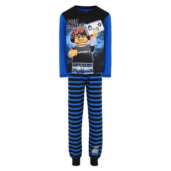 LEGO Pyjama BLAUW (12010335 - Maat 110)