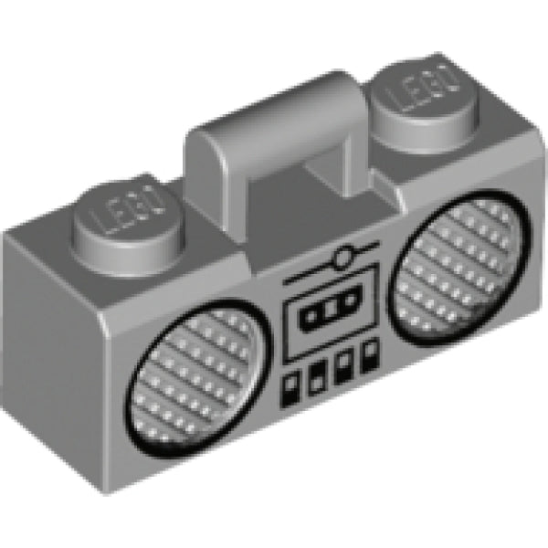 LEGO Radio Boom Box LICHTGRIJS