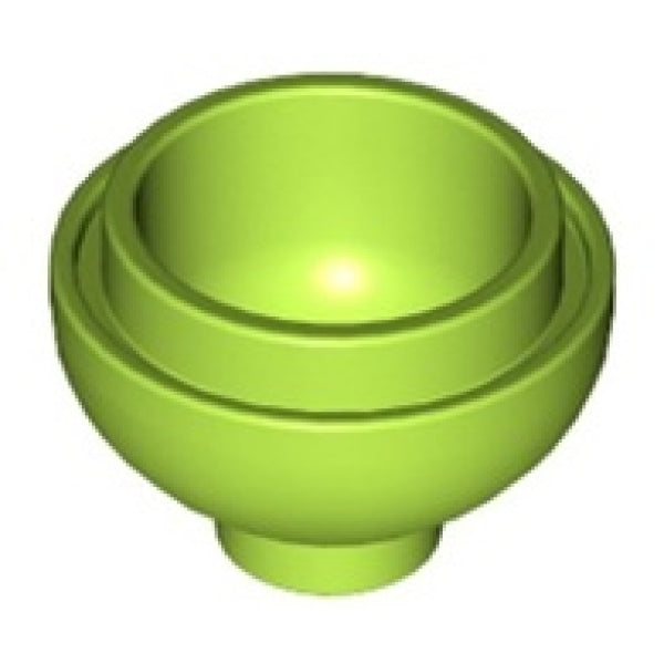 LEGO Ronde Schaal 2x2 LIMEGROEN (10 stuks)