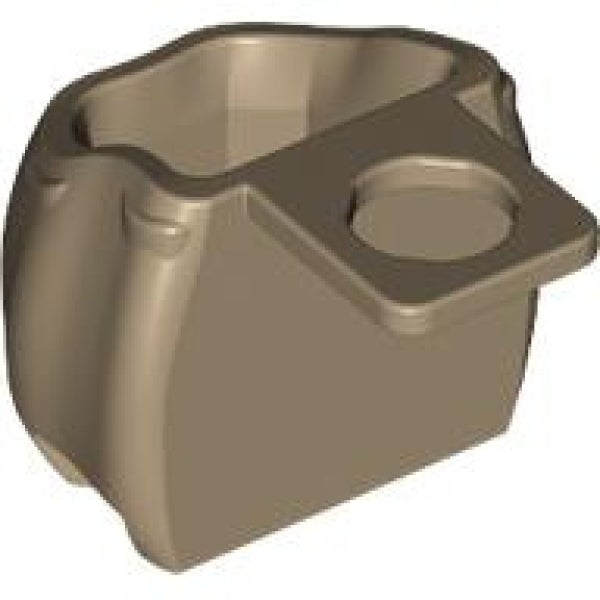 LEGO Rugzak Open DONKERBEIGE (10 stuks)