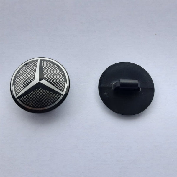 LEGO Schild Mercedes Benz Logo ZWART