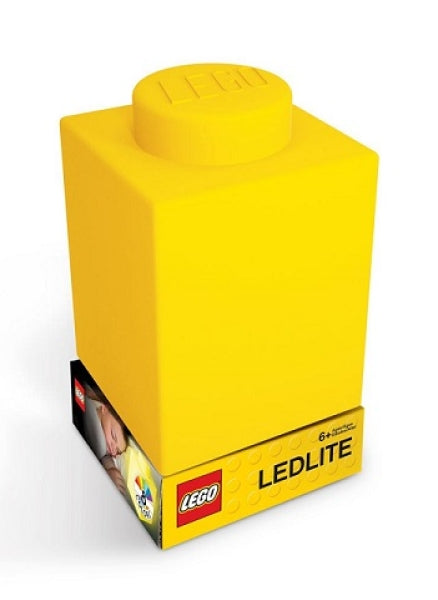 LEGO Siliconen LED Nachtlampje GEEL