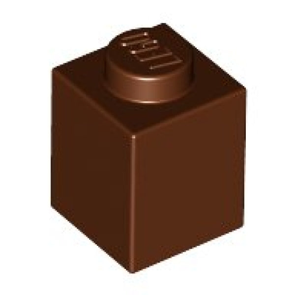 LEGO Steen 1x1 BRUIN (100 stuks)