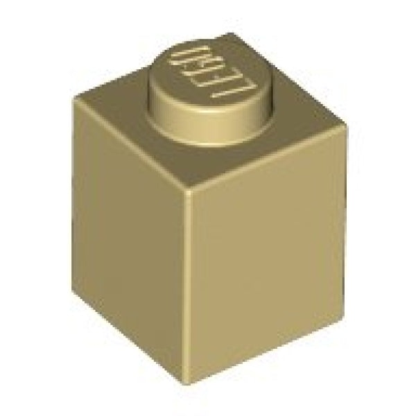 LEGO Steen 1x1 BEIGE (100 stuks)