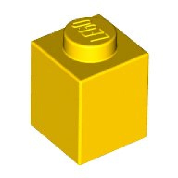 LEGO Steen 1x1 GEEL (100 stuks)