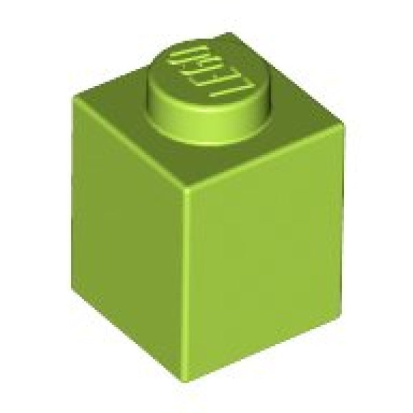 LEGO Steen 1x1 LIMEGROEN (100 stuks)