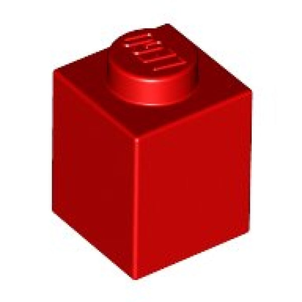 LEGO Steen 1x1 ROOD (100 stuks)
