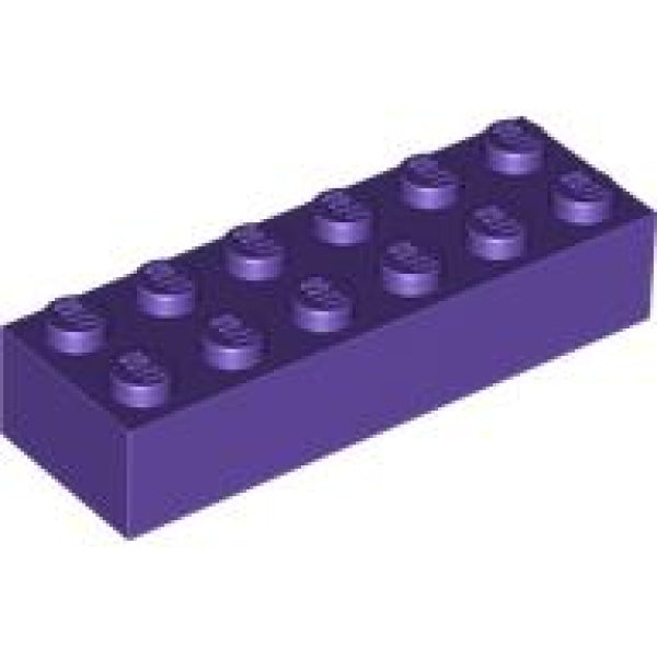 LEGO Steen 2x6 PAARS (100 stuks)