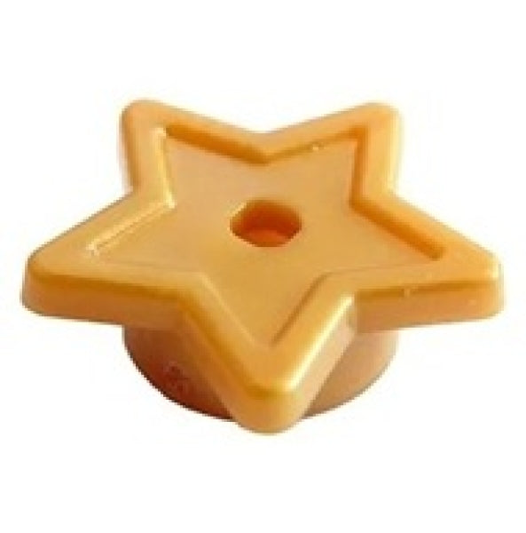 LEGO Ster 1x1 GOUDKLEURIG (10 stuks)