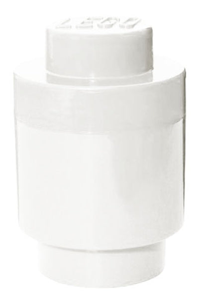 LEGO Opbergbox 1 Rond WIT