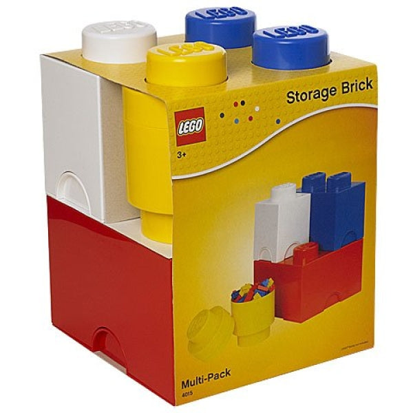 LEGO Storage Brick Multi Pack (4 PCS)