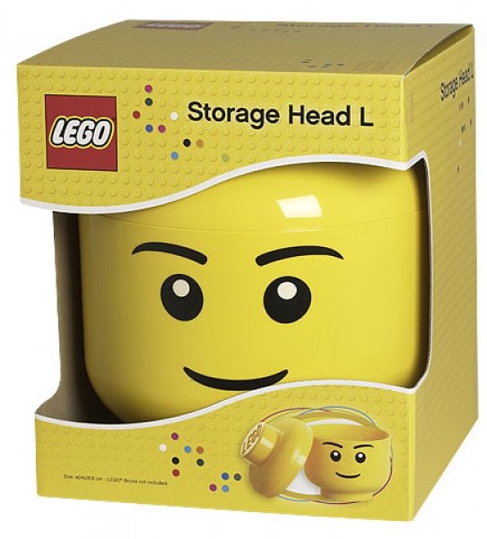 LEGO Opbergbox Hoofd L Boy