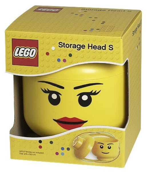 LEGO Opbergbox Hoofd S Girl