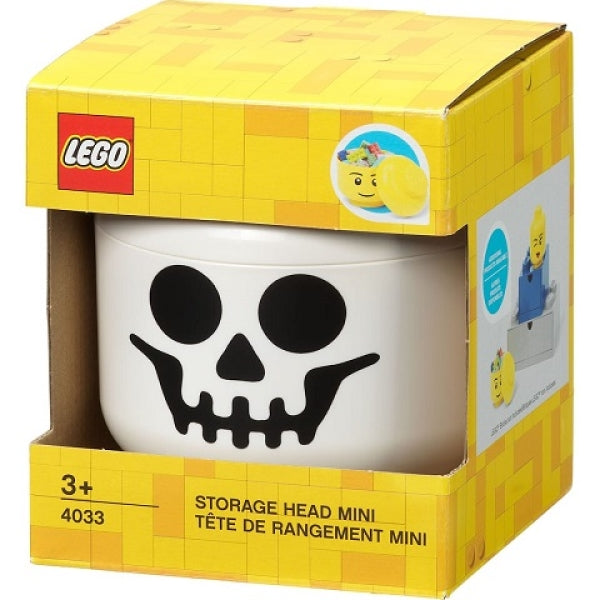 LEGO Opbergbox Hoofd XS Skelet