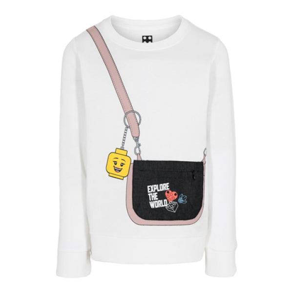 LEGO Sweatshirt WIT (M12010176 - Maat 92)