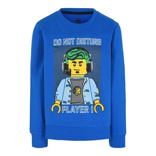LEGO Sweatshirt City BLAUW (M12010302 - Maat 110)