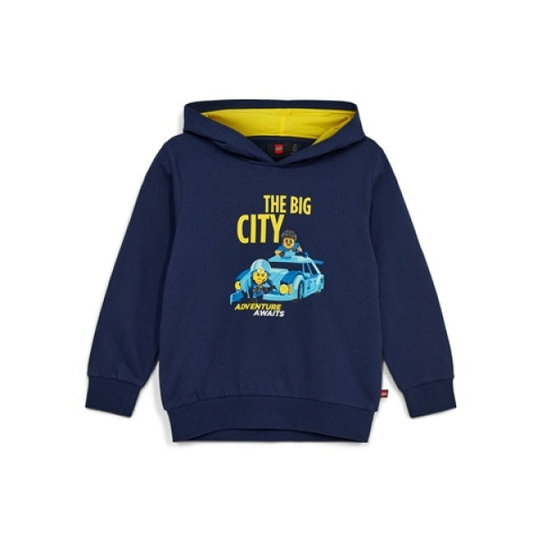 LEGO Sweatshirt City DONKERBLAUW (LWSCOUT 109 - Maat 110)
