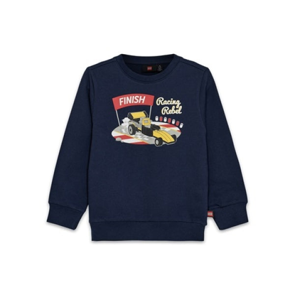 LEGO Sweatshirt DONKERBLAUW (LWSCOUT 709 - Maat 104)