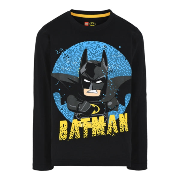 LEGO T-Shirt Batman ZWART (M-22645 - Maat 128)