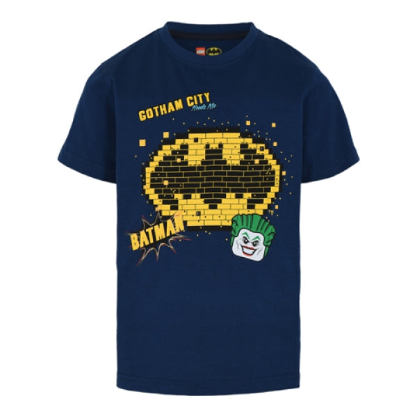 LEGO T-Shirt Batman DONKERBLAUW (M-22774 - Maat 104)