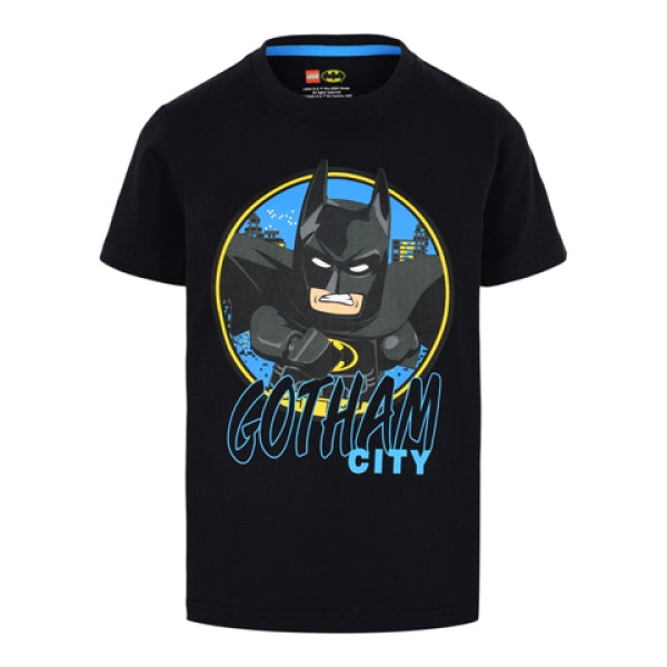 LEGO T-Shirt Batman ZWART (M12010023 - Maat 110)