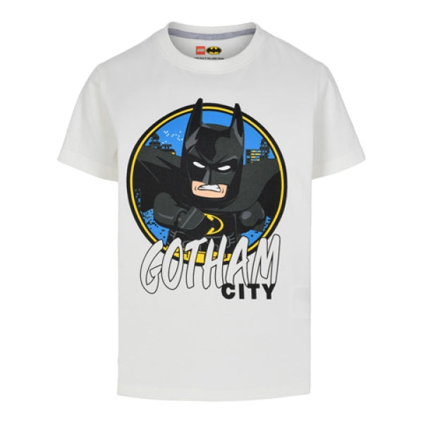 LEGO T-Shirt Batman WIT (M12010023 - Maat 110)