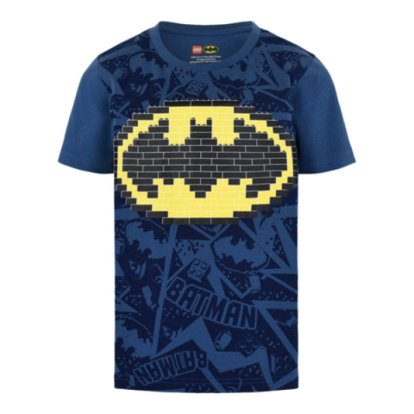 LEGO T-Shirt Batman DONKERBLAUW (M12010191 - Maat 110)