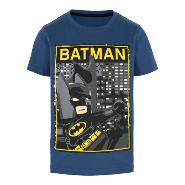 LEGO T-Shirt Batman DONKERBLAUW (M12010199 - Maat 134)