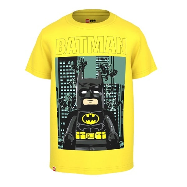 LEGO T-Shirt Batman GEEL (M12010513 - Maat 110)