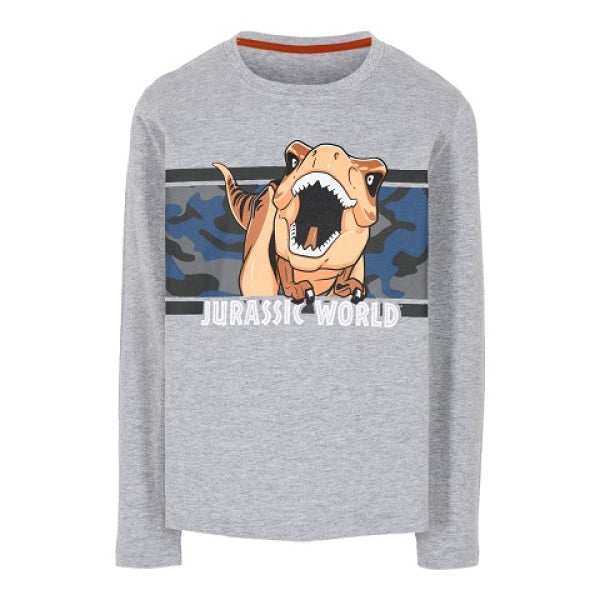 LEGO T-Shirt Jurassic World LICHTGRIJS (M12010215 - Maat 122)