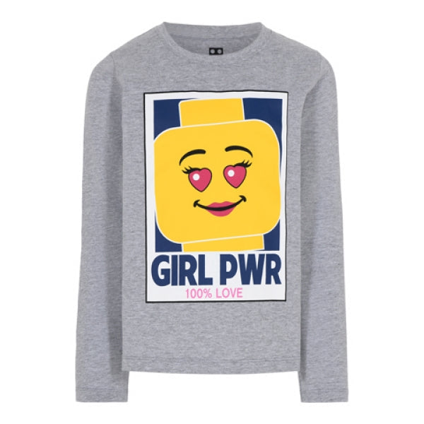 LEGO T-Shirt LICHTGRIJS (M-22727 - Maat 104)