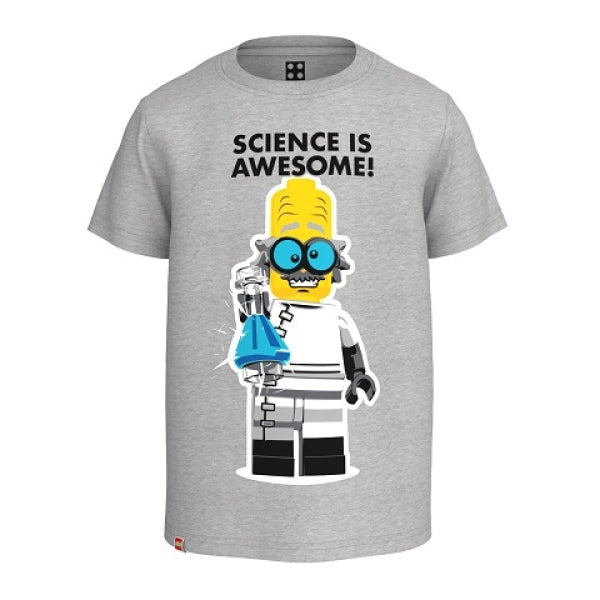 LEGO T-Shirt LICHTGRIJS (M12010453 - Maat 122)