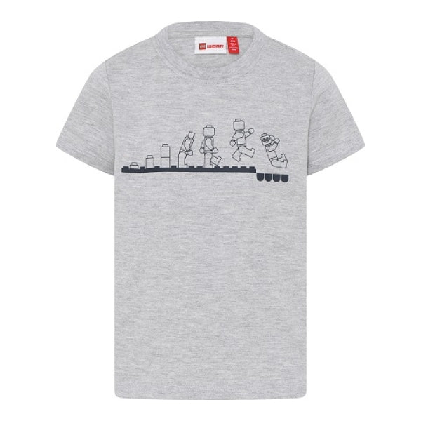LEGO T-Shirt LICHTGRIJS (LWTINUS 306 - Maat 116)