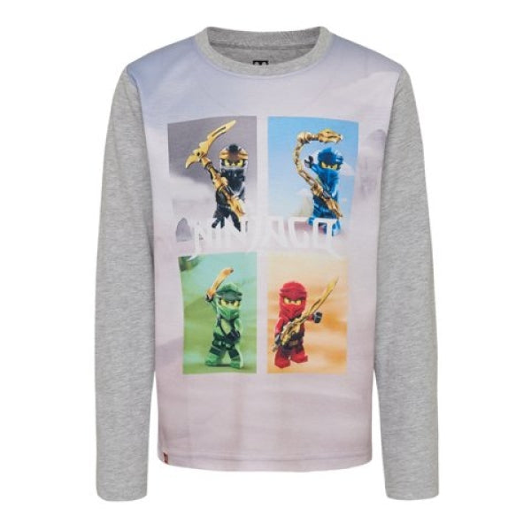 LEGO T-Shirt Ninjago LICHTGRIJS (CM-51118 - Maat 110)
