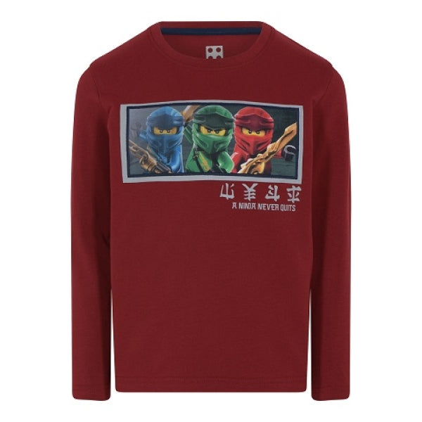 LEGO T-Shirt Ninjago DONKERROOD (M12010287 - Maat 116)