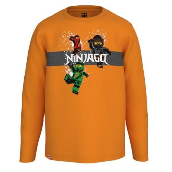 LEGO T-Shirt Ninjago ORANJE (M12010467 - Maat 110)