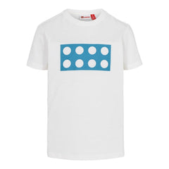 LEGO T-Shirt WIT (LWTOBIAS 600 - Maat 122)