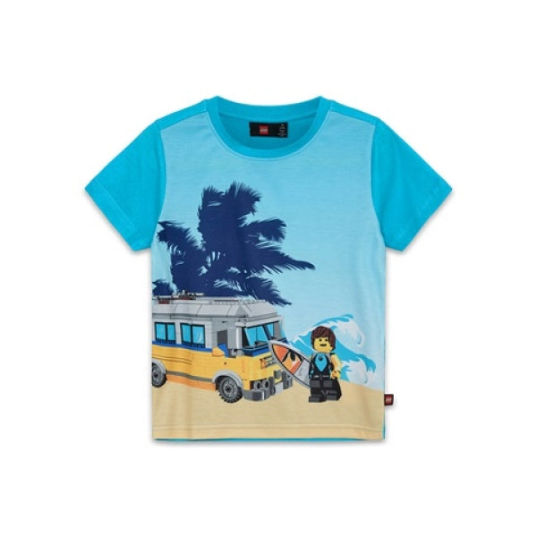 LEGO T-shirt BLAUW (LWTANO 309 - Maat 104)