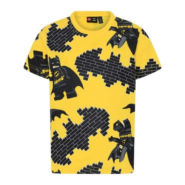 LEGO T-shirt Batman GEEL (LWTAYLOR 313 - Maat 134)