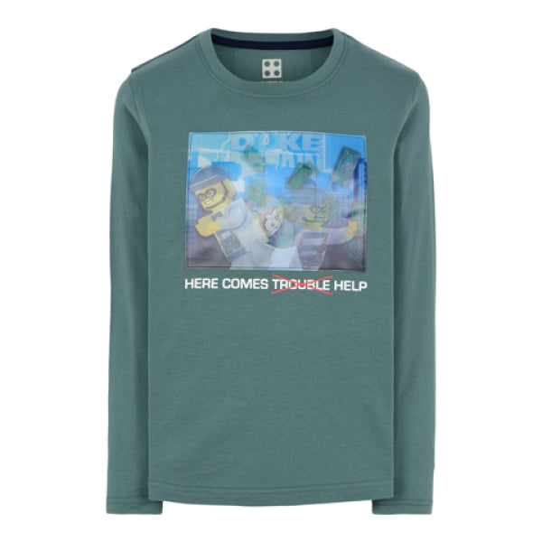 LEGO T-shirt City GROEN (M12010035 - Maat 116)