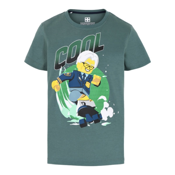 LEGO T-shirt City MAT GROEN (M12010105 - Maat 104)