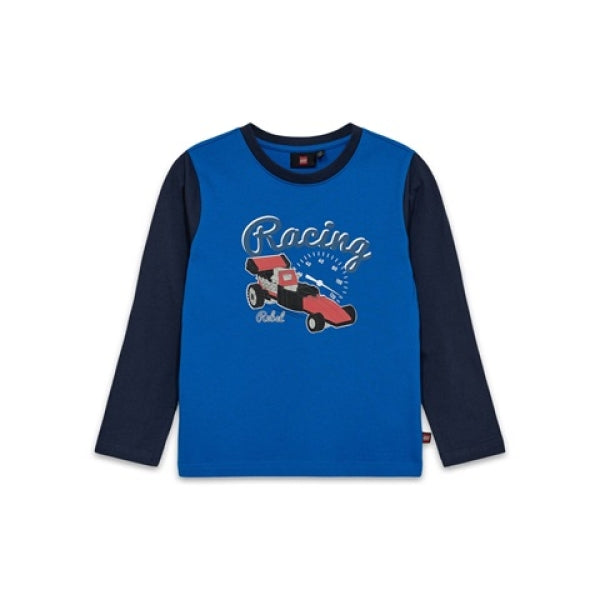 LEGO T-shirt DONKERBLAUW (LWTANO 710 - Maat 104)