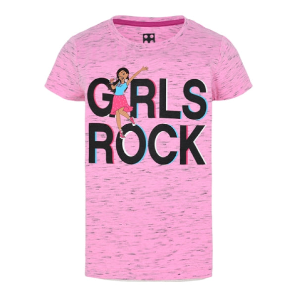 LEGO T-shirt Friends LICHTROZE (M12010003 - Maat 122)