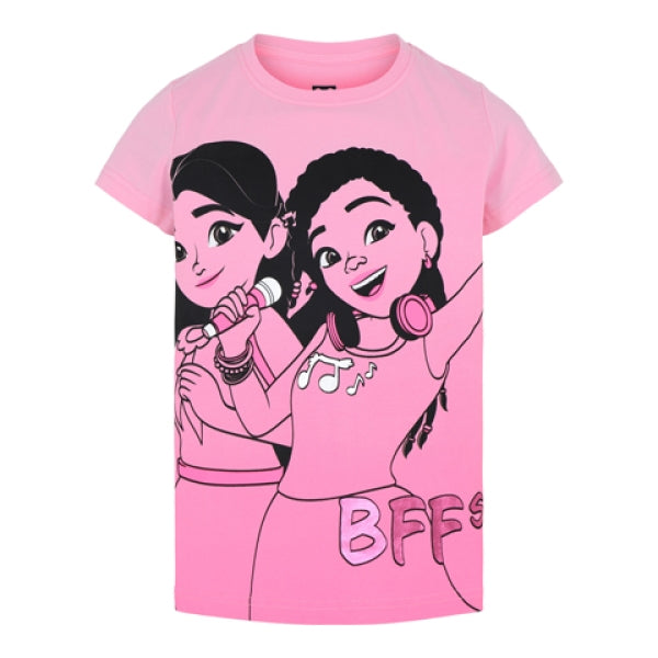 LEGO T-shirt Friends LICHTROZE (M12010076 - Maat 134)