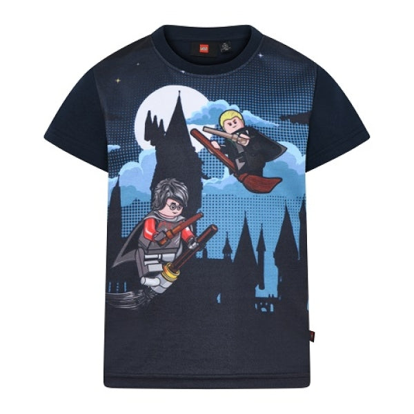 LEGO T-shirt Harry Potter DONKERBLAUW (LWTAYLOR 321 - Maat 128)